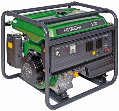 E40, Бензиновый генератор Hitachi E40