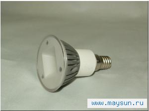 JCDR-E14 12LED AC230V WW, Светодиодная лампа 3.6Вт, цоколь Е14