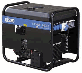 Technic 8000 E, Бензиновый генератор SDMO Technic 8000 E